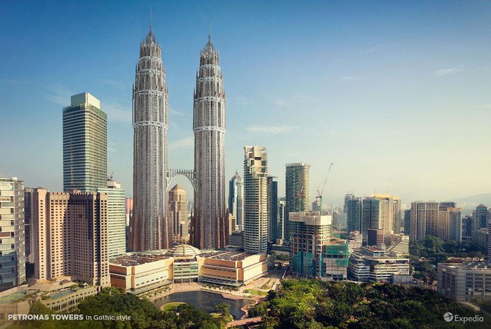 tháp đôi ở Malaysia