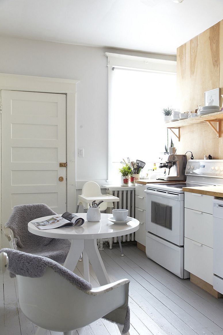 phòng bếp phong cách Scandinavian