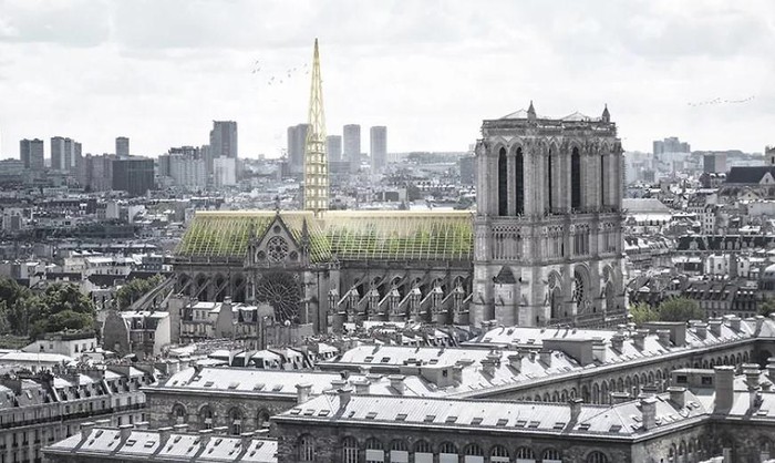 tái thiết Nhà thờ Đức Bà Paris