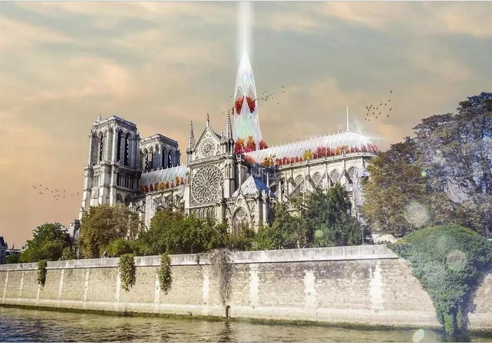 ý tưởng phục dụng Nhà thờ Đức Bà Paris