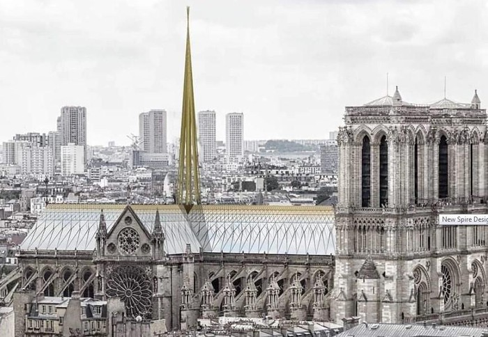 quá trình phục dựng Nhà thờ Đức Bà Paris