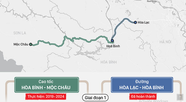 (Infographic) Cao tốc Hòa Bình - Mộc Châu được thực hiện như thế nào?