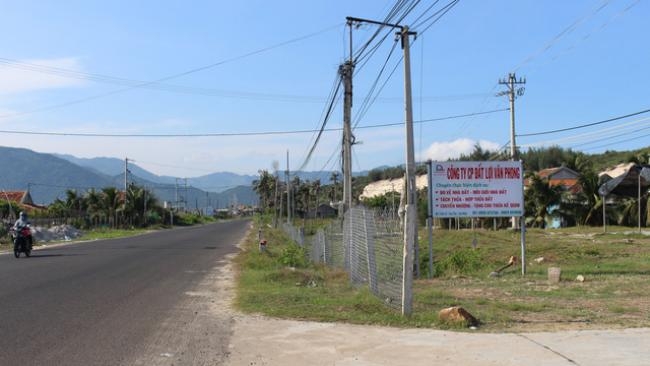 Lệnh ngừng giao dịch đất tại Vân Phong được hủy bỏ