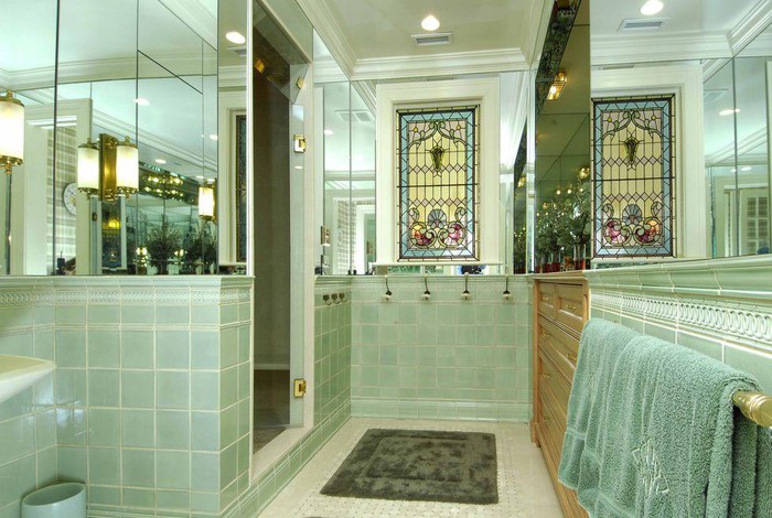 phòng tắm trong biệt thự của Trump