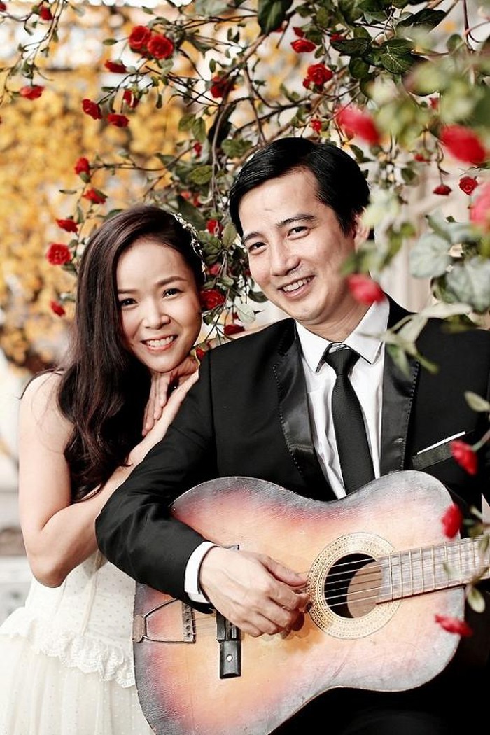 vợ chồng diễn viên Diễm Hương - Hồng Quang