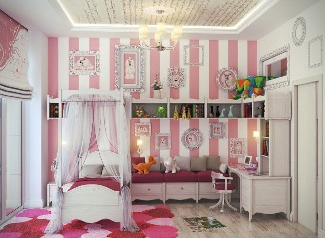 phòng ngủ cho trẻ phong cách cổ điển
