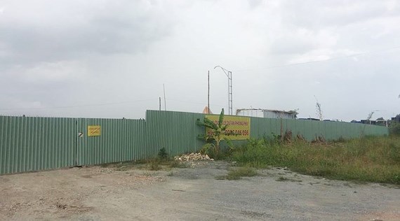 cưỡng chế vi phạm khu công nghiệp Phong Phú