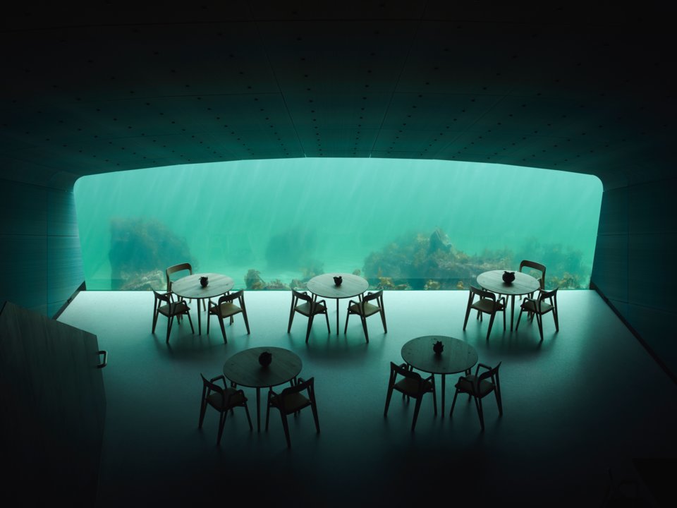 nhà hàng dưới biển