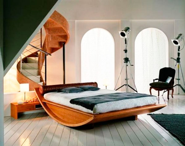 Mẫu thiết kế phòng ngủ phong cách hữu cơ đơn giản