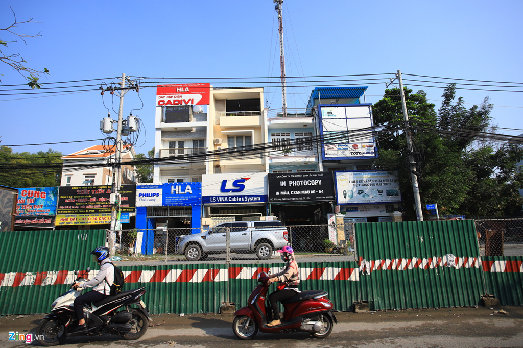 Giá bất động sản trên trục đường Lương Định Của 