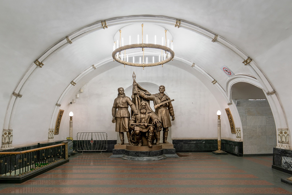 ga tàu điện ngầm Sovetskaya (Samara, Nga)