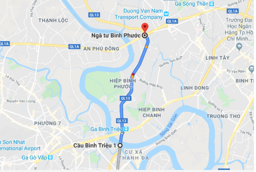 mở rộng Quốc lộ 13