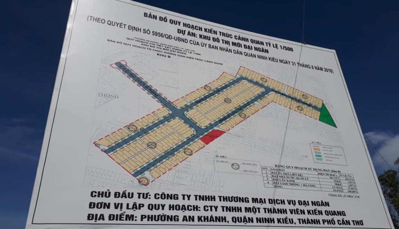 Cần Thơ chấp thuận đầu tư dự án khu đô thị mới tại Ninh Kiều