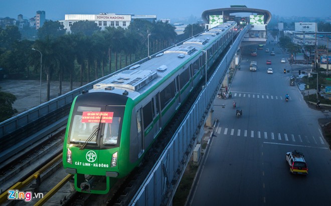 nhân viên đường sắt Cát Linh - Hà Đông bỏ việc