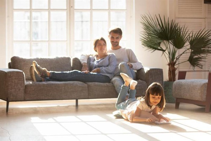 khách mua nhà được trải nghiệm cuộc sống gia đình hạnh phúc