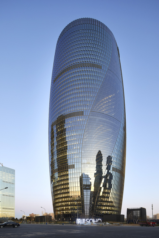 Hình ảnh toàn cảnh tòa nhà có giếng trời cao nhất thế giới 