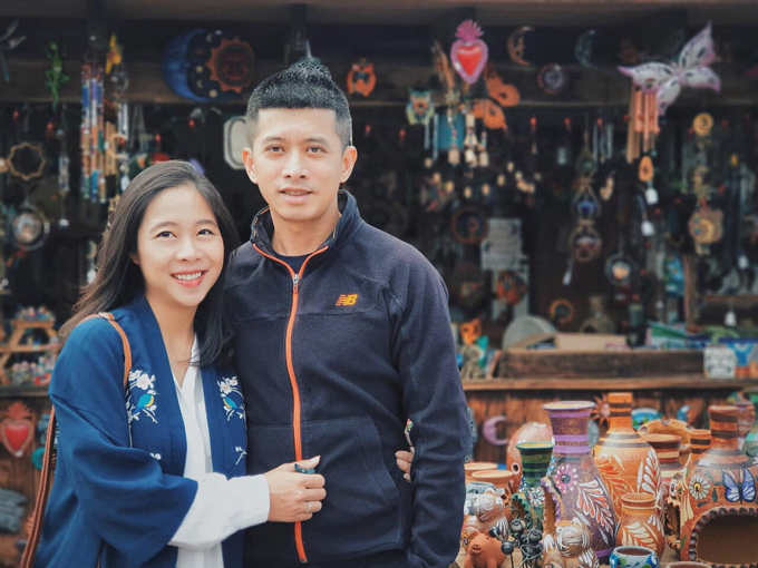 Ảnh chụp vợ chồng KTS Nguyễn Trần Việt Tuấn - Lek Chi