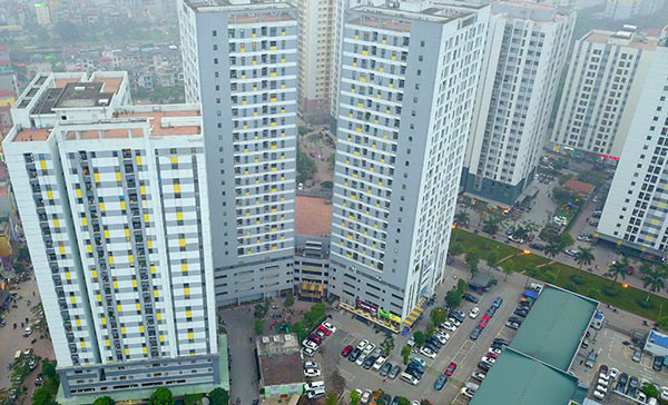 Hình ảnh những tòa nhà chung cư nhà ở xã hội đã hoàn thiện