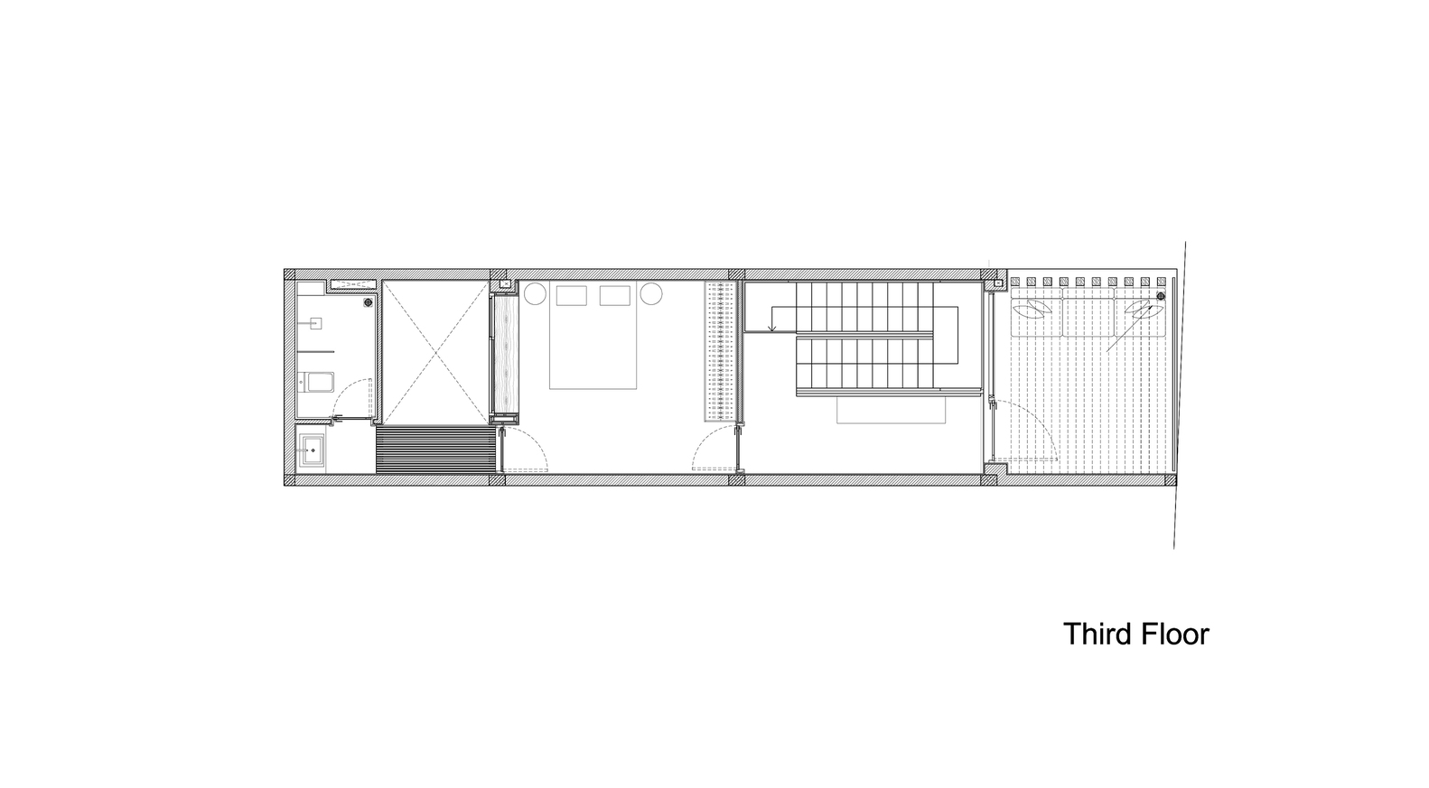 Hình ảnh bản vẽ thiết kế mặt bằng tầng 3