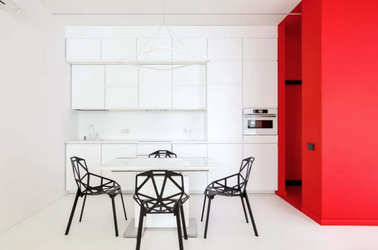 Căn hộ tối giản đầy màu sắc lấy cảm hứng từ Mondrian