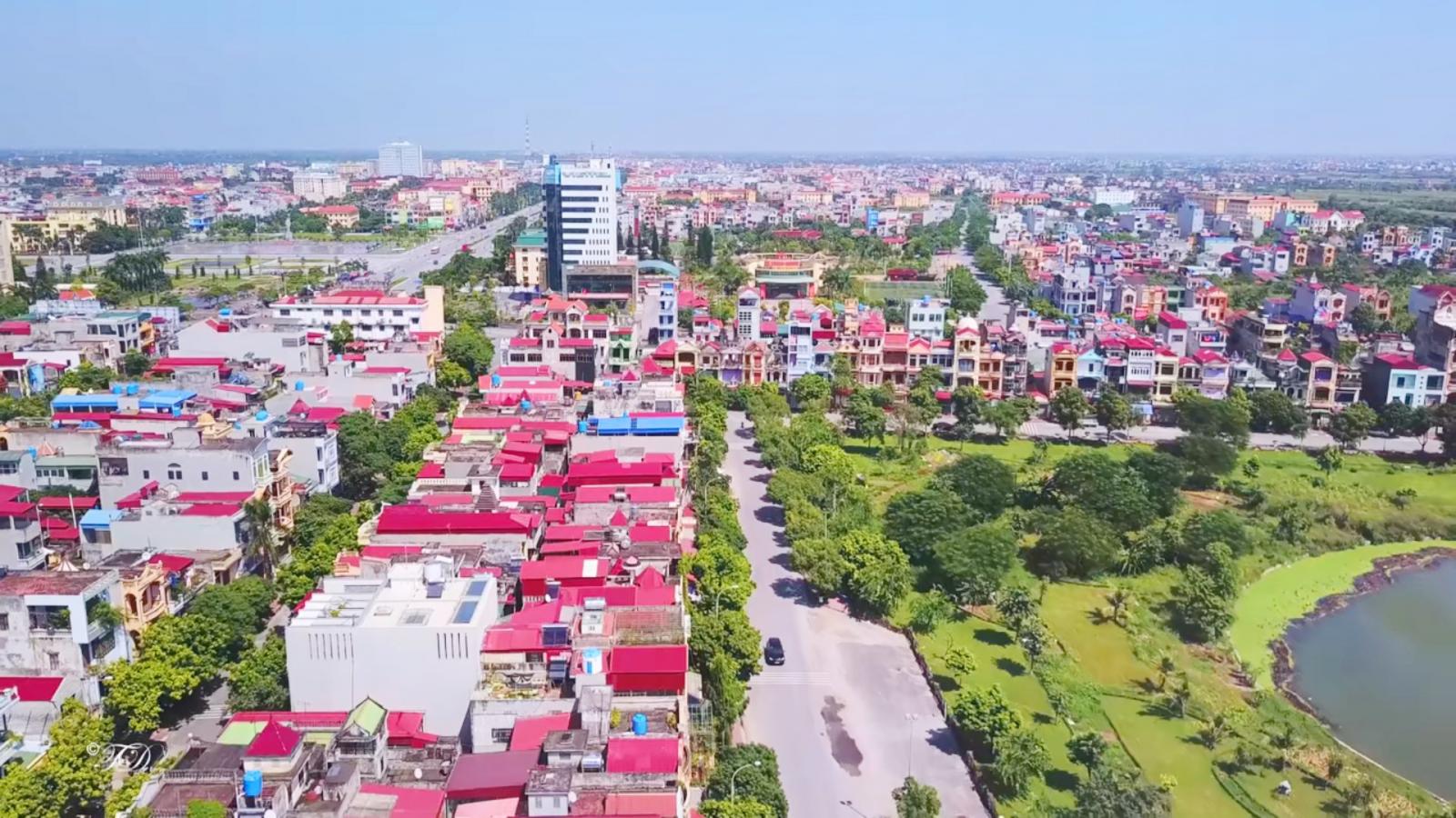 hình ảnh một góc thành phố Hưng Yên