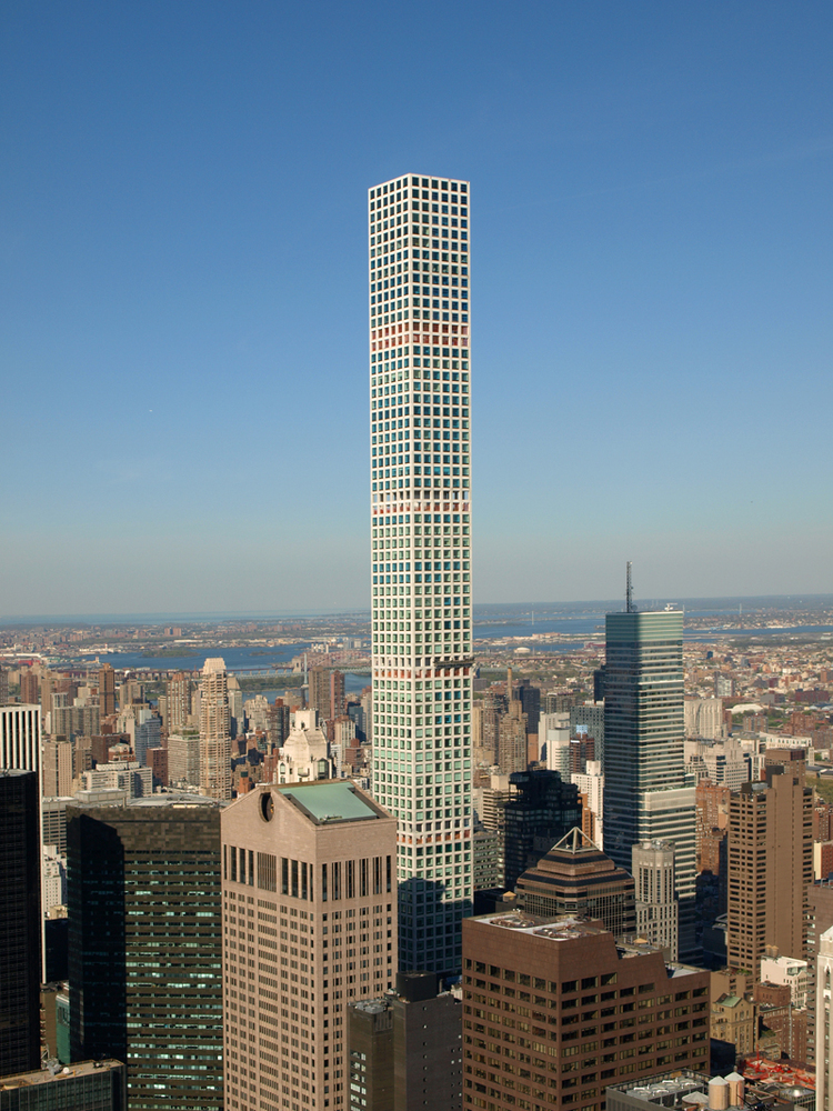 tòa 432 Park Avenue ở New York - một trong những tòa nhà cao nhất thế giới