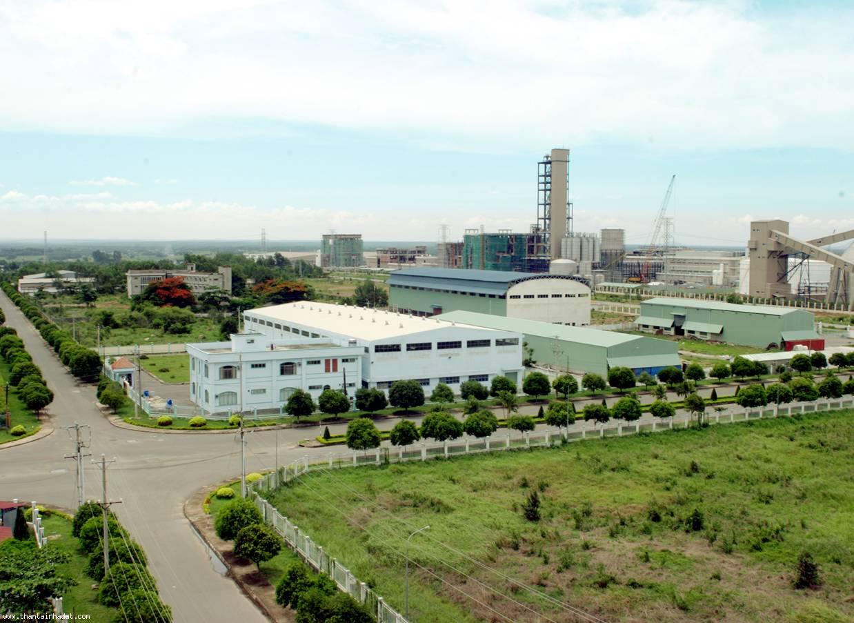 hình ảnh một cụm công nghiệp ở Hà Nội