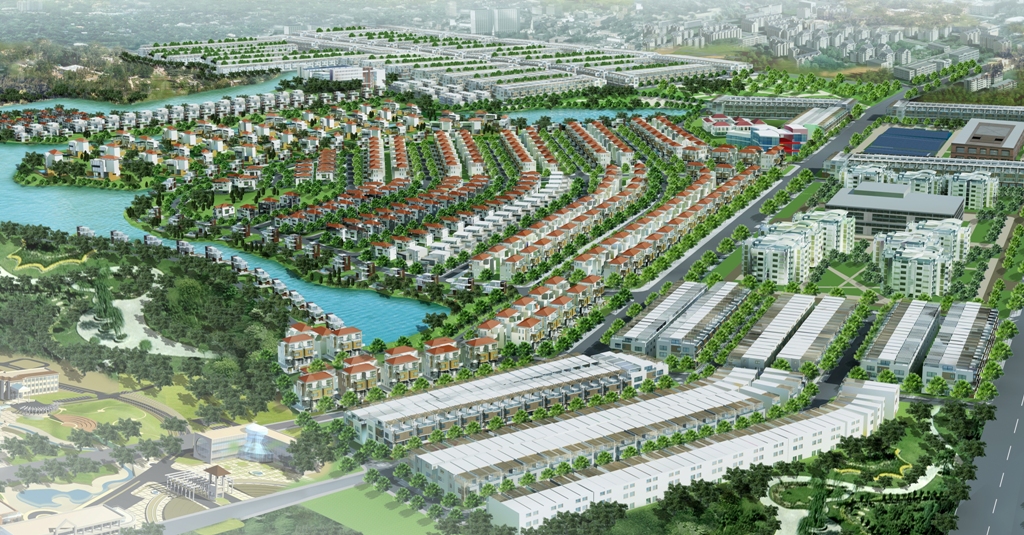 hình ảnh minh họa cho khu dân cư đô thị ở Nhơn Trạch, Đồng Nai