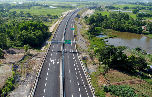 hình ảnh minh họa cho dự án cao tốc Bắc - Nam