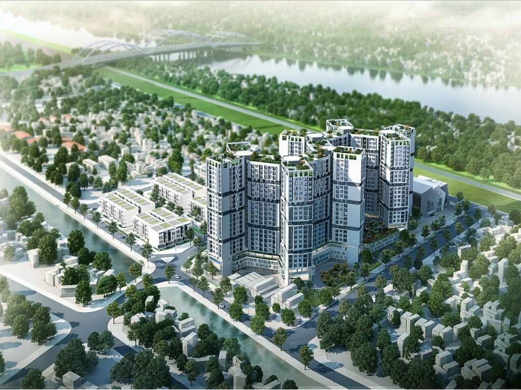 Hà Nội có thêm dự án tổ hợp nhà ở và trường học hiện đại ở Long Biên
