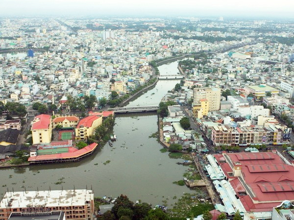 quận Ninh Kiều, Cần Thơ nhìn từ trên cao