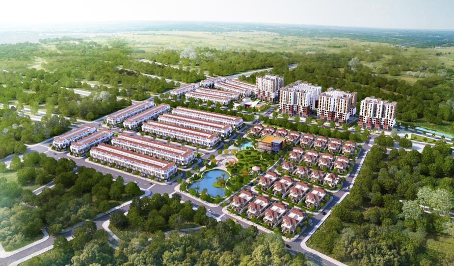 Khu đô thị số 2 tại huyện Việt Yên có tổng diện tích hơn 51 ha. Ảnh minh họa