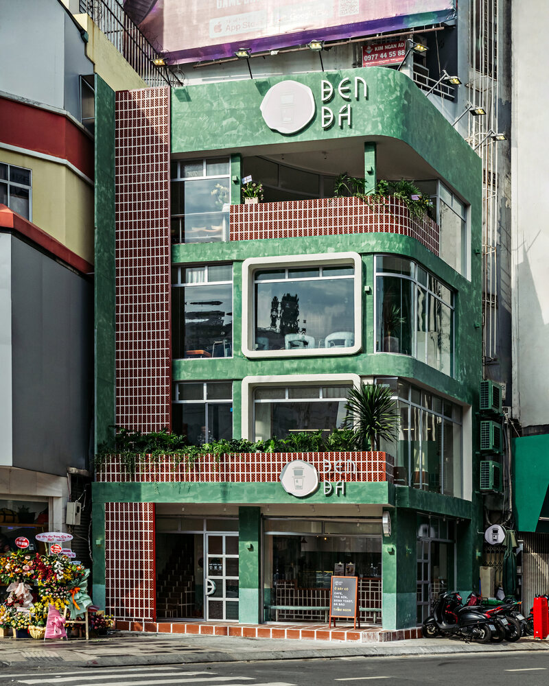 hình ảnh toàn cảnh quán cà phê đẹp ở Sài Gòn