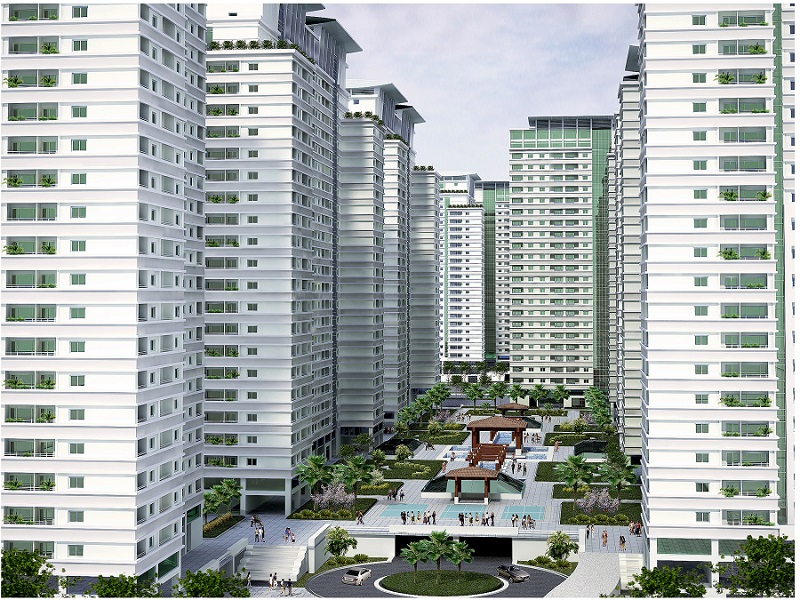 hình ảnh các khối nhà chung cư cao tầng