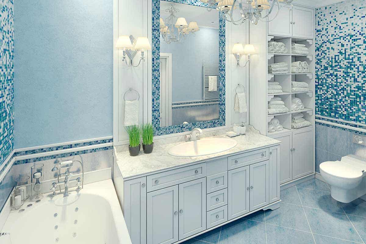 Cần thiết kế không gian lưu trữ cho phòng tắm để đảm bảo sự gọn gàng, thoáng sạch cho căn phòng, mang lại cảm giác thoải mái, dễ chịu. 