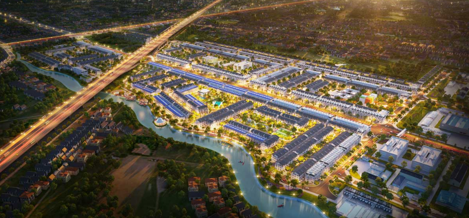 Phối cảnh tổng thể dự án The Sol City 