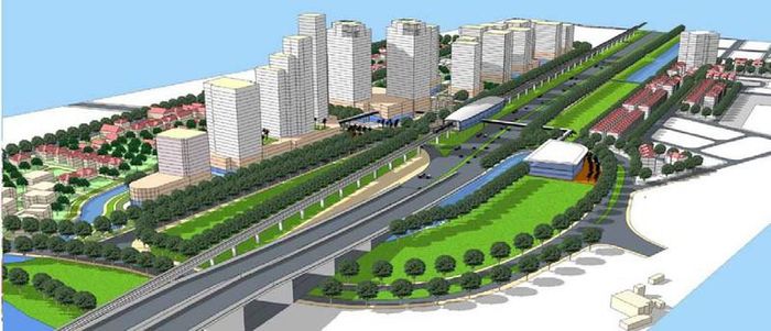 TP.HCM dự kiến phát triển 10 khu đô thị dọc tuyến Metro số 1