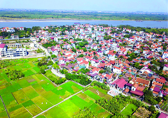 một góc huyện Đan Phượng, Hà Nội