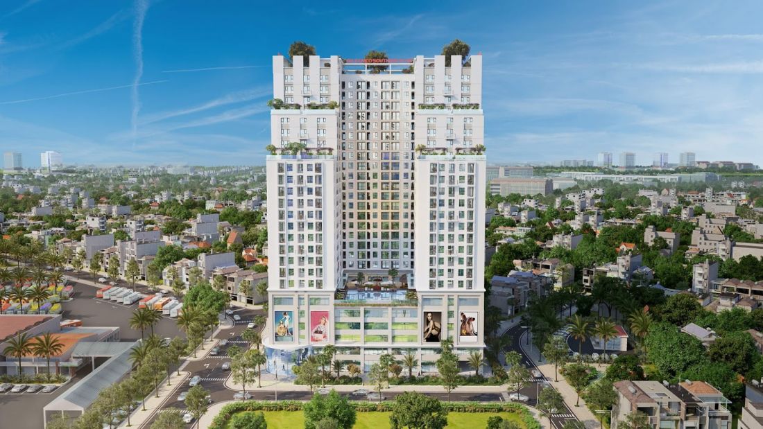 Phối cảnh tổng thể dự án Southern Star Geleximco