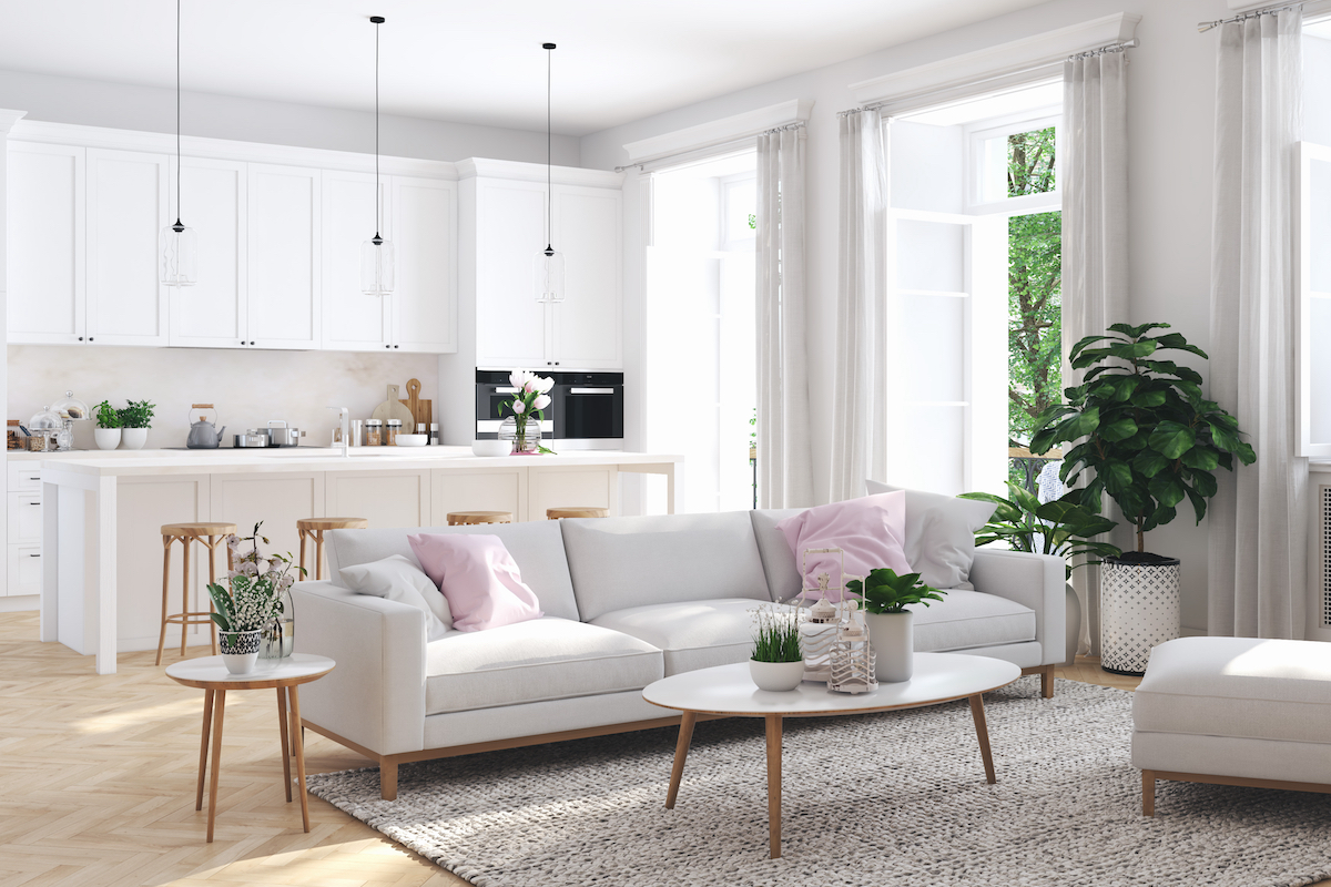 Nguồn hàng căn hộ cho thuê đủ nội thất thường ít hơn so với căn hộ không có đồ đạc.