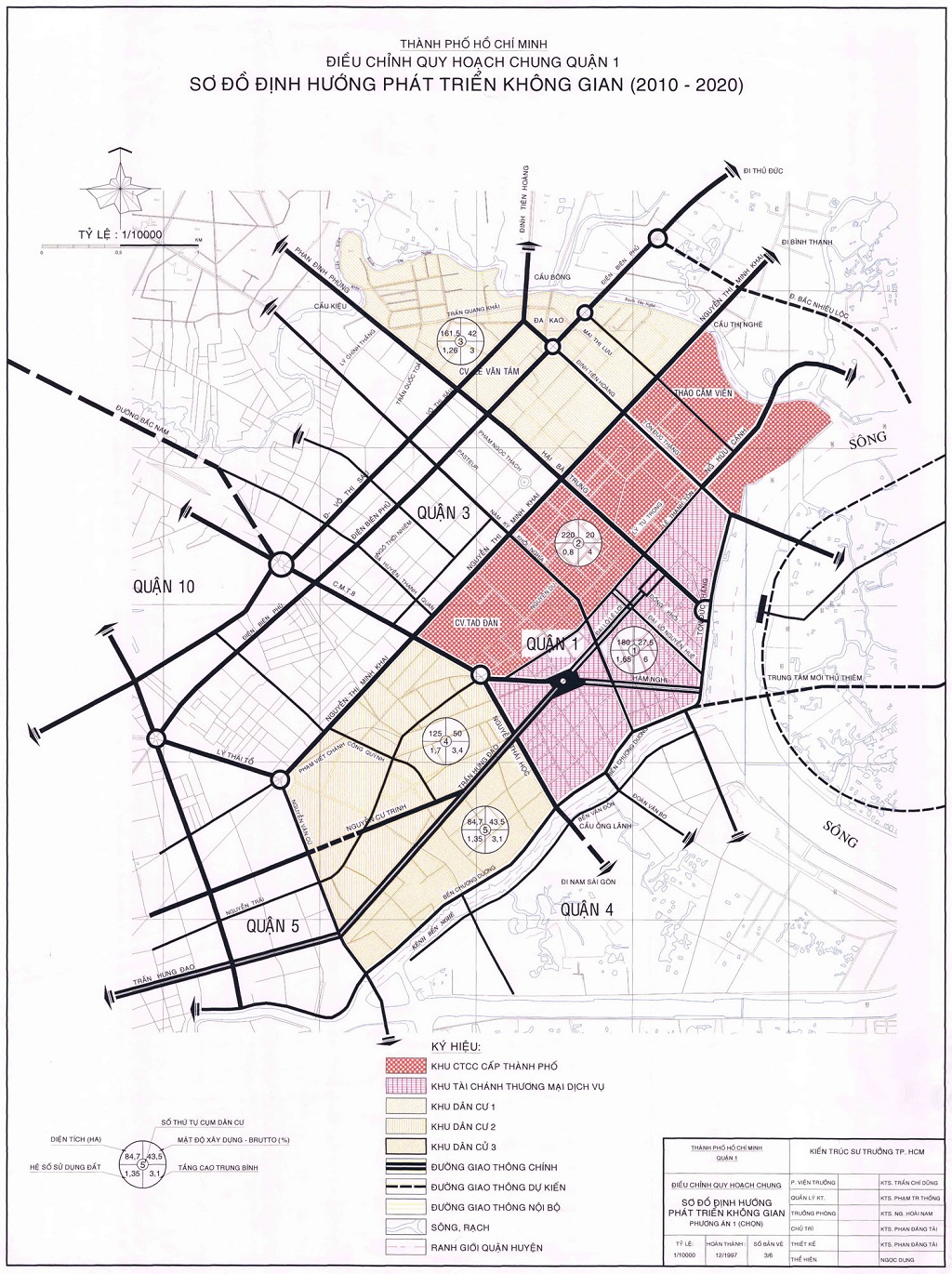 Bản đồ quy hoạch Quận 1, TPHCM