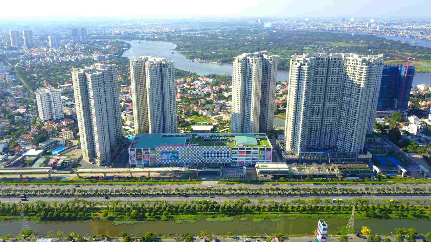 Phối cảnh tổng thể dự án chung cư Xa lộ Hà Nội - Masteri Thảo Điền