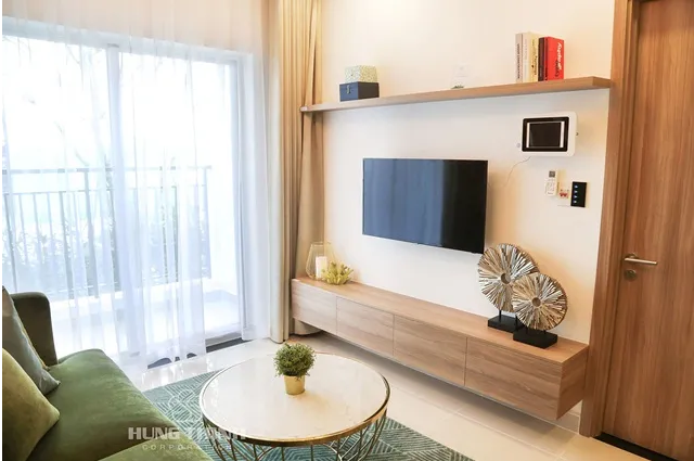 Phòng khách căn hộ mẫu Lavita Charm Thủ Đức