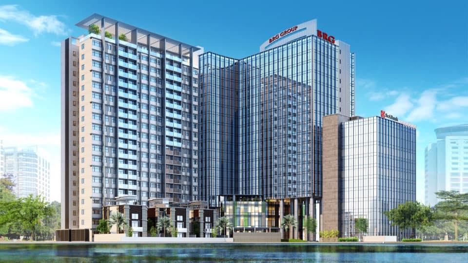 Phối cảnh tổng thể dự án Diamond Park Plaza