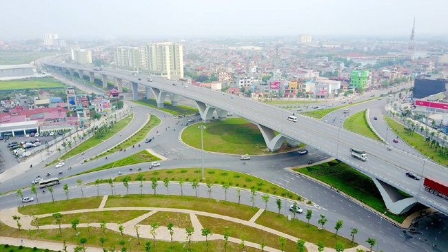 Quy hoạch bài bản, hạ tầng ngày một hoàn thiện là yếu tố đòn bẩy kích giá chung cư quận Long Biên tăng cao trong tương lai. 