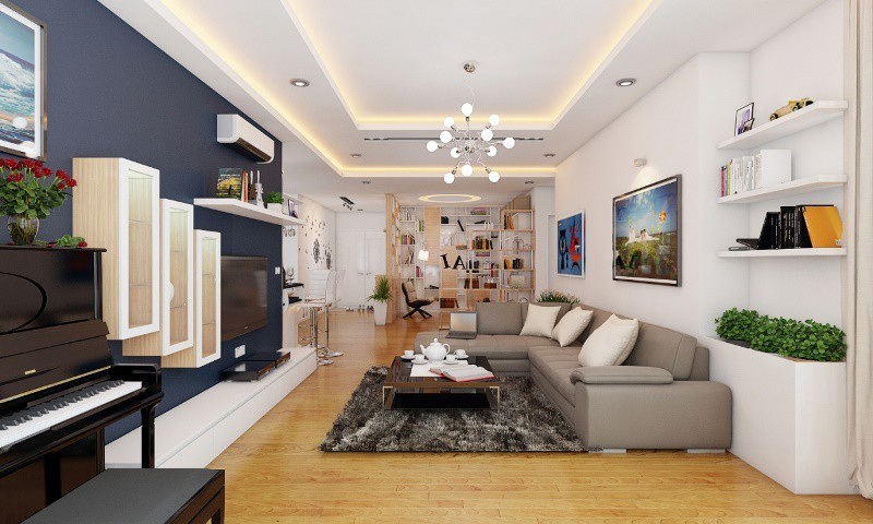 Phòng khách là không gian chức năng cần được chú trọng khi thiết kế nội thất.