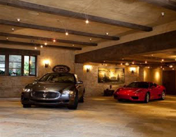 Những garage để xe sang trọng
