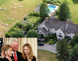 Gia đình cựu tổng thống Bill Clinton mua biệt thự 11 triệu USD