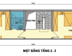 Nhà 3 tầng 4x19 m tiện kinh doanh