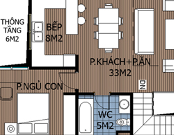 Xây nhà trên đất 7,4 x 15 m